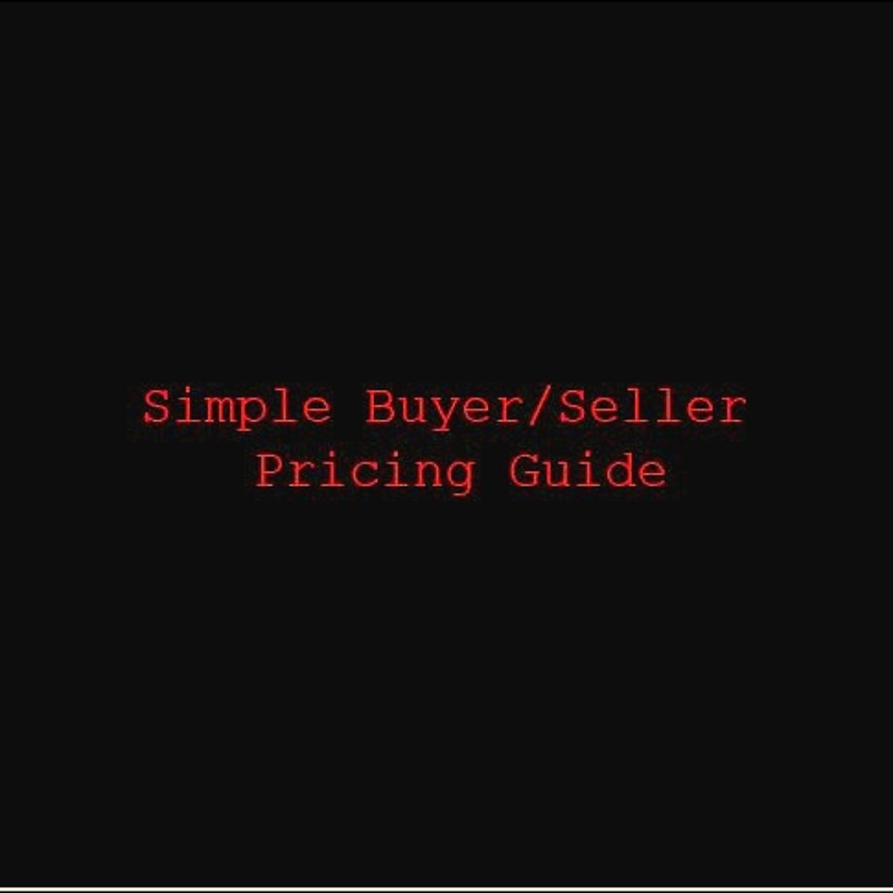 SIMPLE POSHMARK PRICE GUIDE